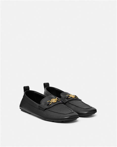 soulier versace homme paillette|Versace villa driver shoes.